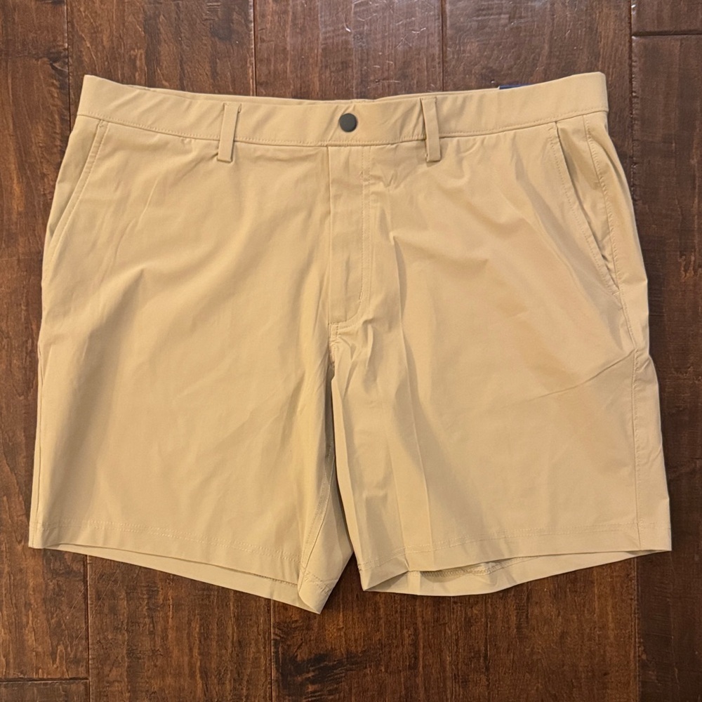 Jack Nicklaus Men's Pull On Golf Shorts 8” Inseam Size XL Color Chinchilla